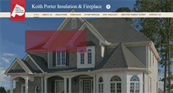 Desktop Screenshot of keithporterinsulation.com